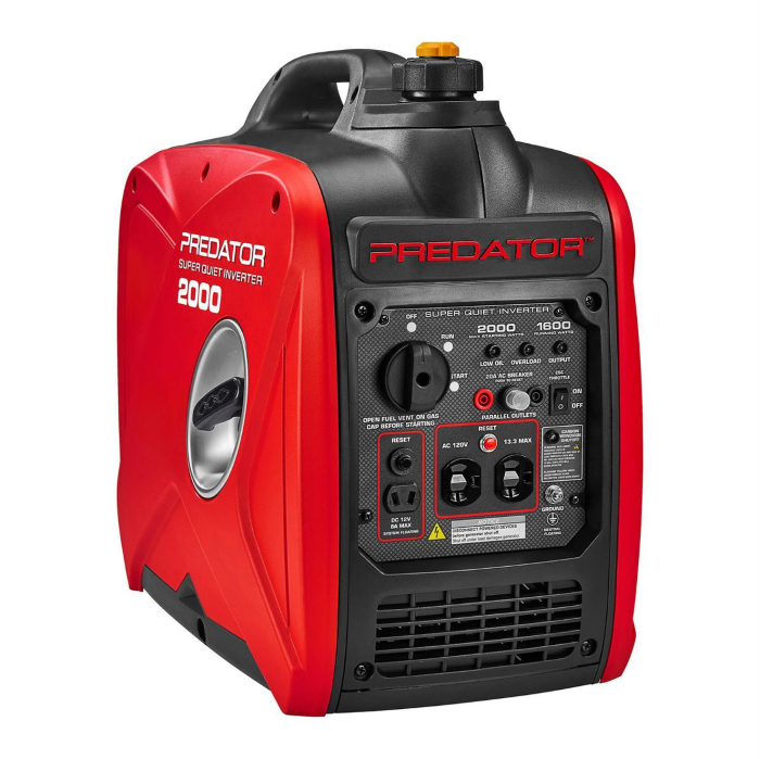 Generador 2000W Silencioso Predator